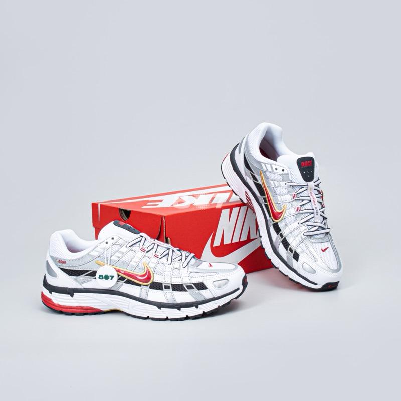 nike p6000 white gold red